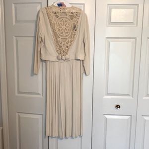 Wild Rose Cream Dress